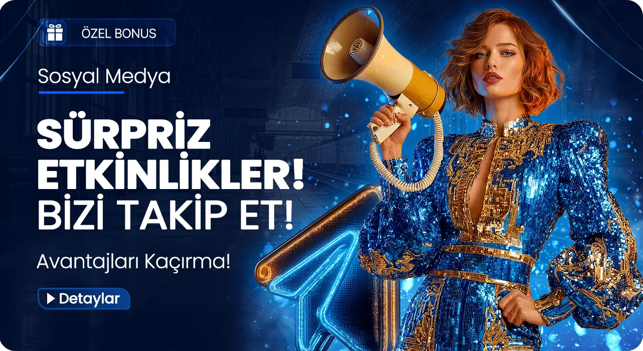 Sosyal medya: sürpriz etkinlikler Betgar sosyal medya sürpriz etkinlikleri için takip çağrısı bannerı