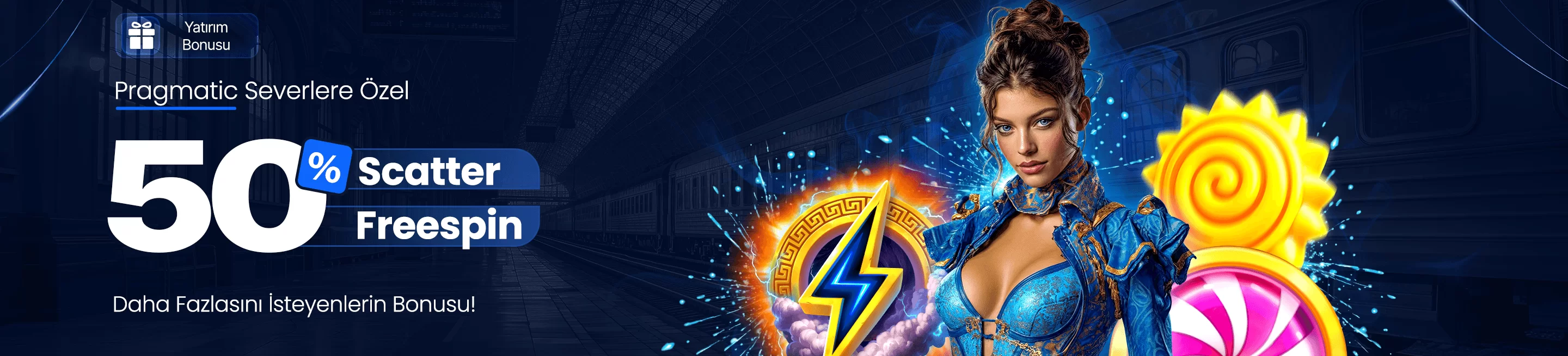 Pragmatic Severlere Özel %50 Scatter Freespin Betgar Pragmatic severlere özel %50 scatter freespin bonusu kampanya bannerı